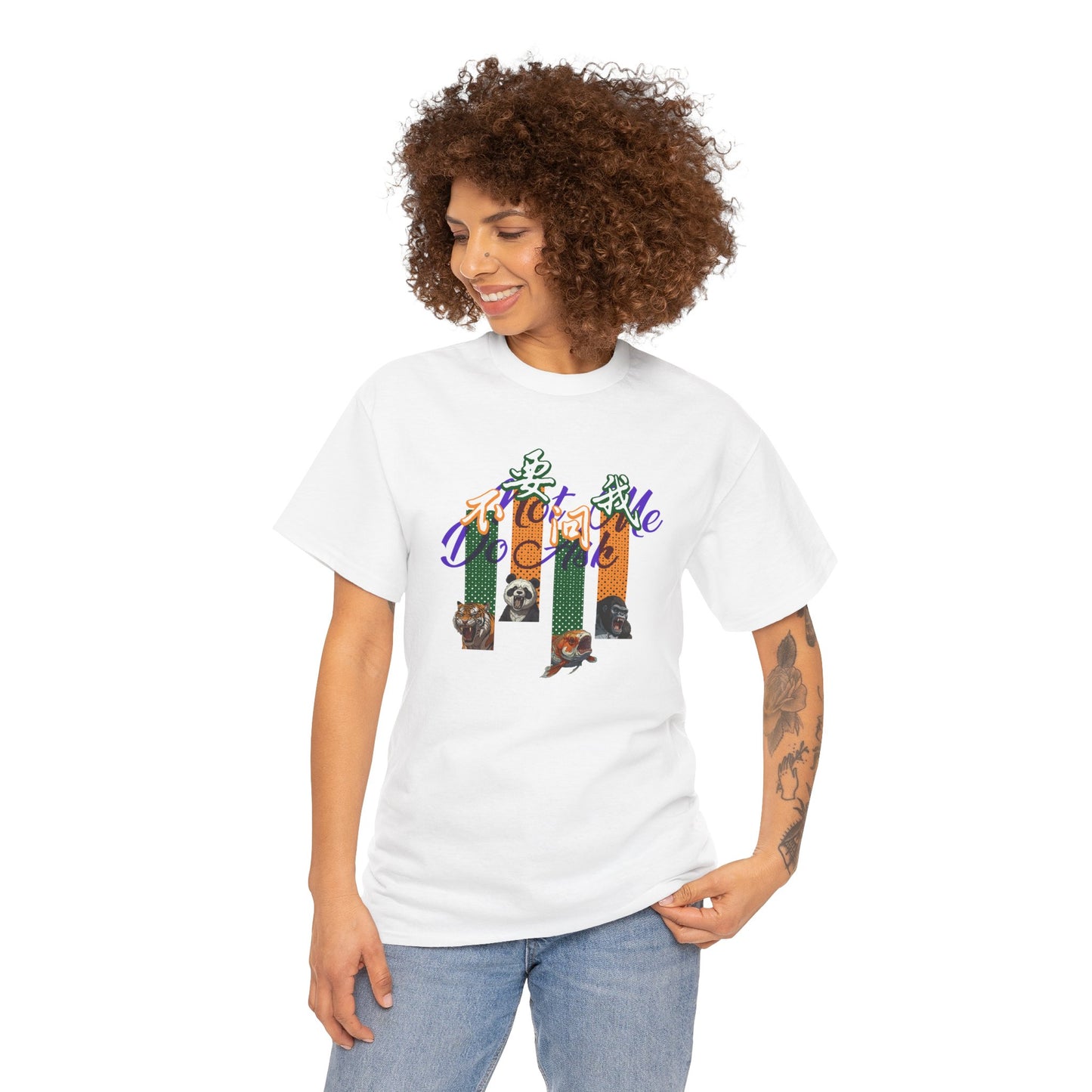 Do Not Ask Me Unisex Heavy Cotton Tee