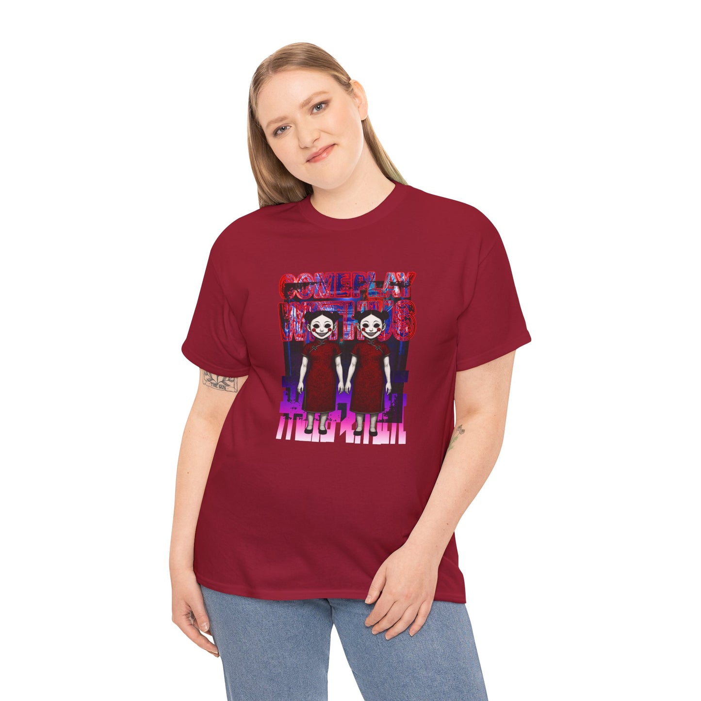 Come Play With Us Unisex Heavy Cotton Tee