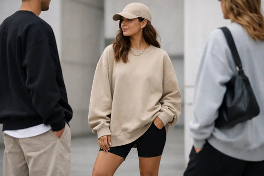 How to Style Oversized Sweatshirts Right
