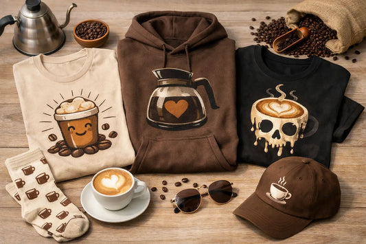 Coffee Themed Apparel for Every Caffeine Mood