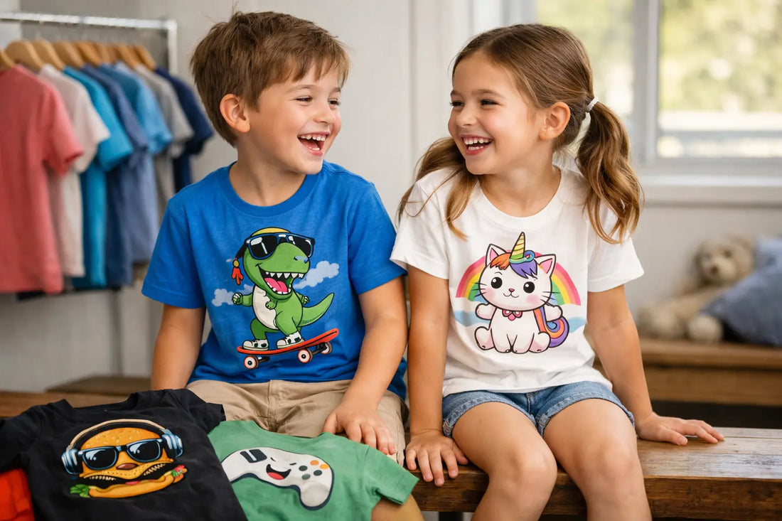 Kids Funny Graphic Shirts That Actually Get Worn