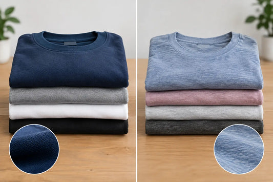 Heavy Cotton Versus Blended Shirts: Which Wins?