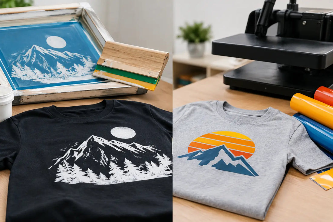 Screen Print vs Vinyl: Which One Lasts Longer?