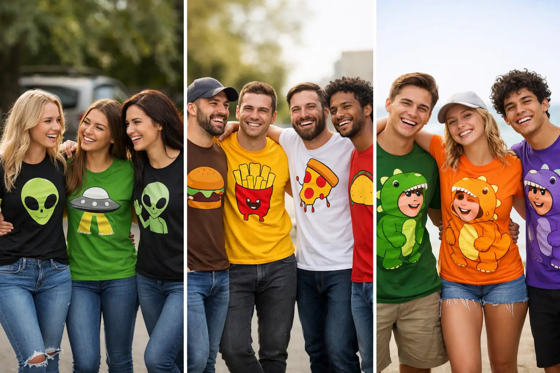 Funny Matching Friend Shirts for Every Group