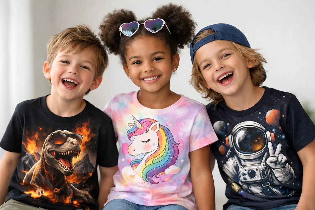 Graphic Kids Shirts That Let Big Personalities Win