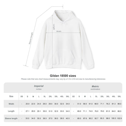 I Don't Know What This Shirt Says Unisex Heavy Blend™ Hooded Sweatshirt