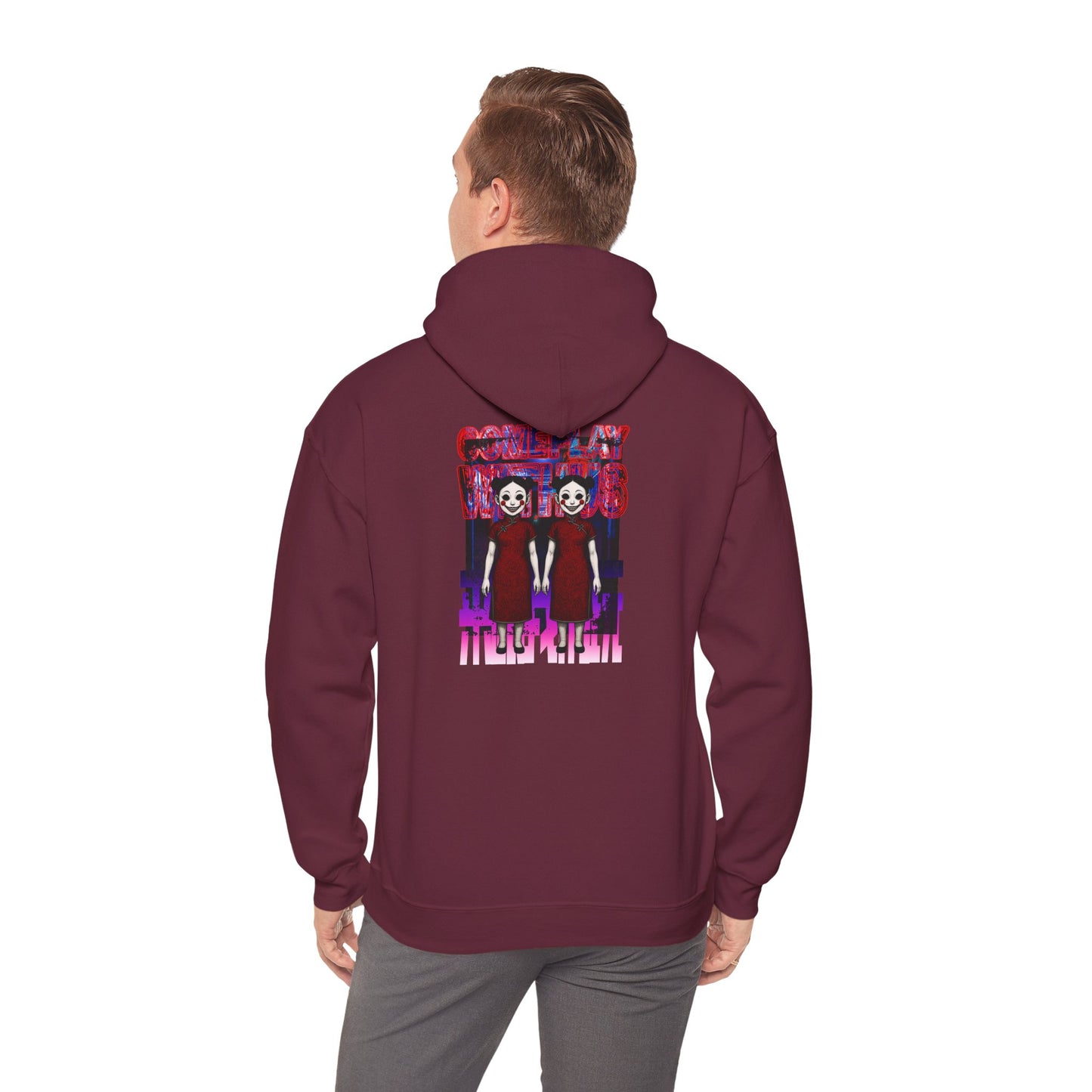 Come Play With Us Unisex Heavy Blend™ Hooded Sweatshirt
