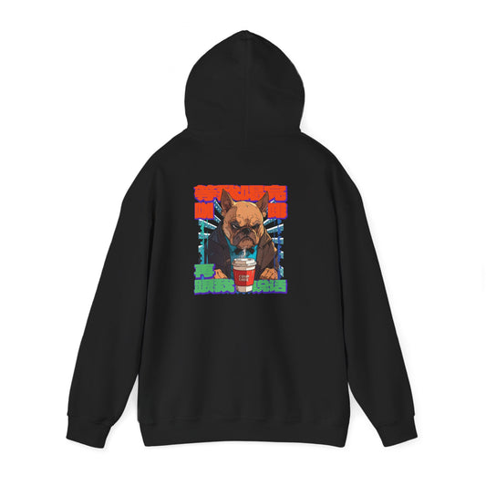 Don't Talk To Me Till I've Had My COFFEE【Chinese】Unisex Heavy Blend™ Hooded Sweatshirt