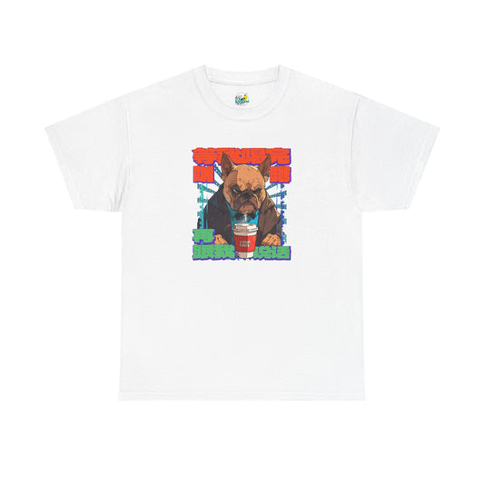 Don't Talk To Me Till I've Had My COFFEE【Chinese】Unisex Heavy Cotton Tee