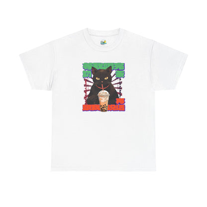 Don't Talk To Me Till I've Had My BOBA【Chinese】Unisex Heavy Cotton Tee