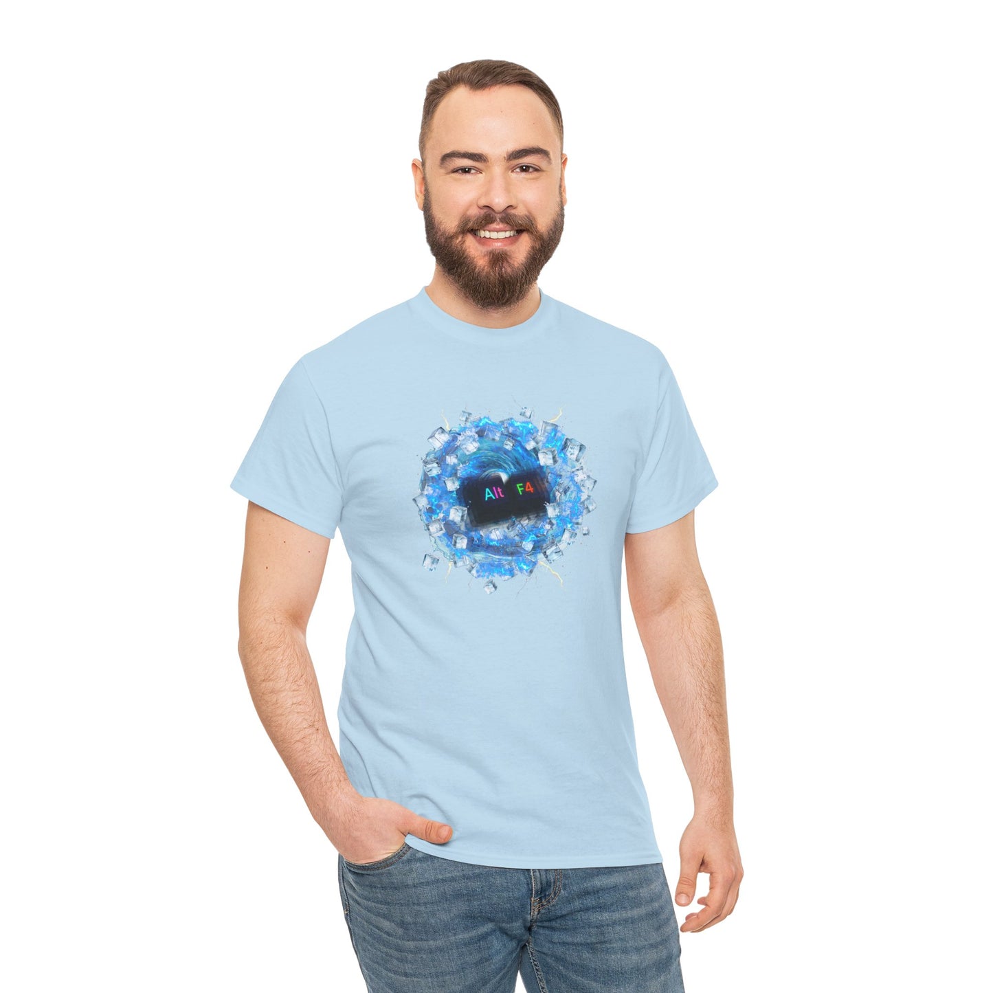 Alt F4 ICE Unisex Heavy Cotton Tee