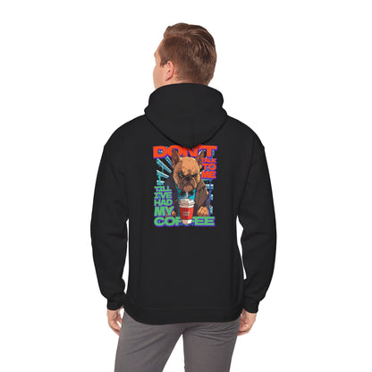 Copy of Don't Talk To Me Till I've Had My COFFEE【English】Unisex Heavy Blend™ Hooded Sweatshirt