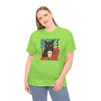 Copy of Don't Talk To Me Till I've Had My BOBA【English】Unisex Heavy Cotton Tee