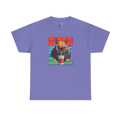 Don't Talk To Me Till I've Had My COFFEE【Chinese】Unisex Heavy Cotton Tee