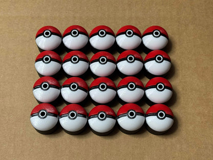 Pokeball Lug Nut Caps For 17mm Lug Nuts Protect Lugs From Dirt