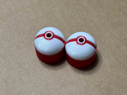 Pokeball Lug Nut Caps For 17mm Lug Nuts Protect Lugs From Dirt