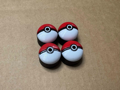 Pokeball Lug Nut Caps For 17mm Lug Nuts Protect Lugs From Dirt