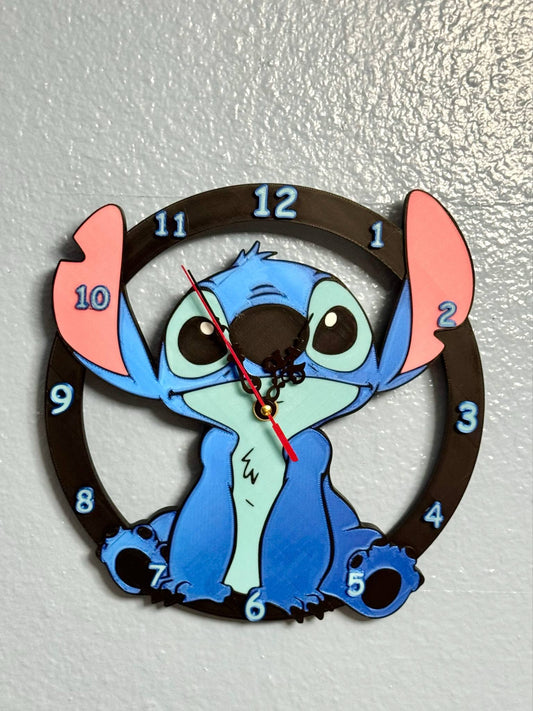 Stitch in Time Wall Clock